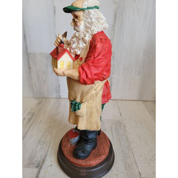 Midwest imports wind up Santa Claus toymaker Xmas figure decor - Picture 9 of 11